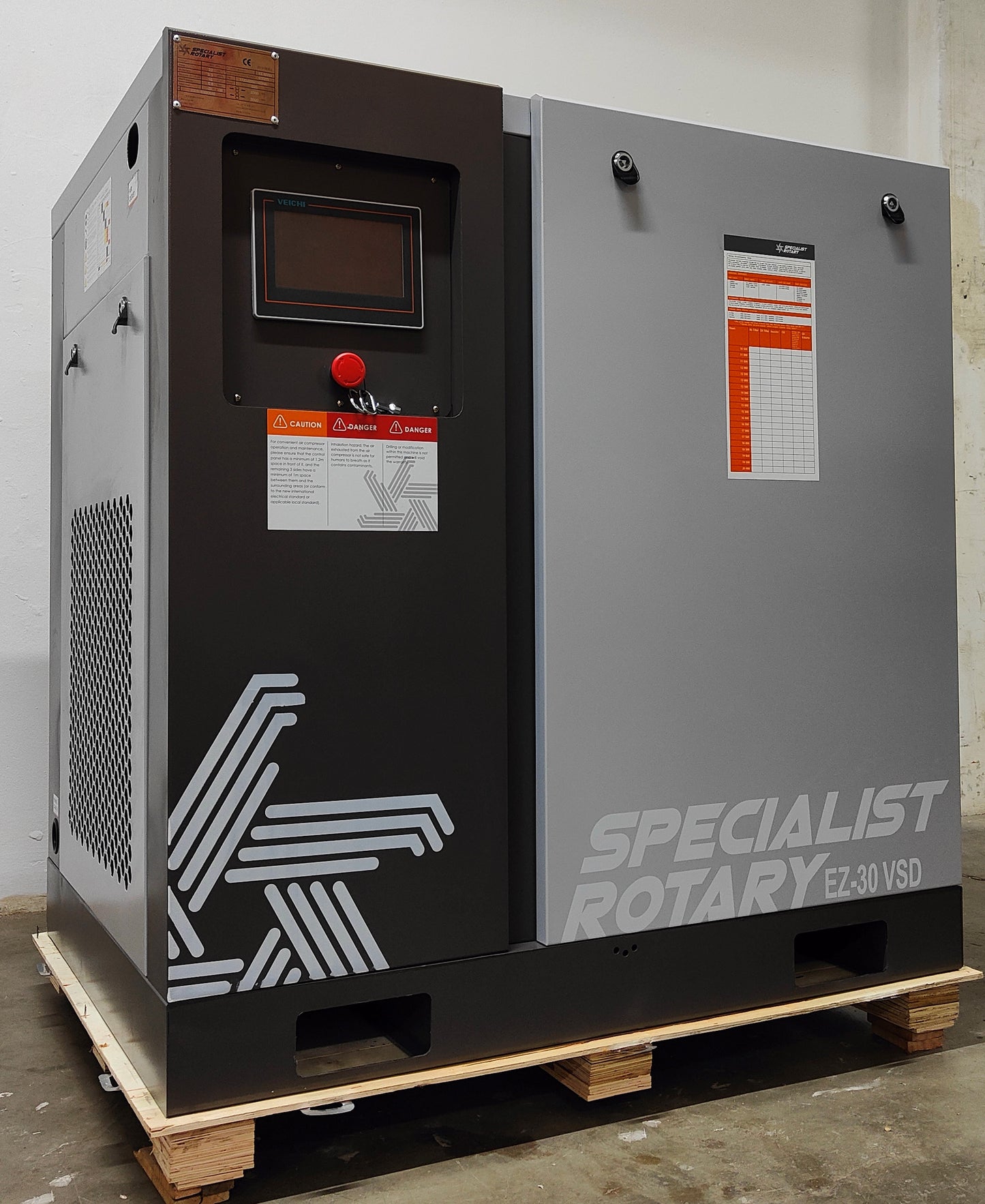 EZ-30VSD Rotary Screw Air Compressor