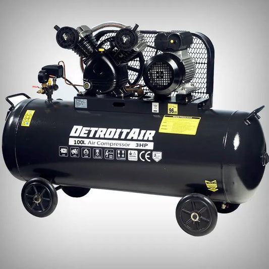 Detroit Piston Air Compressor 3HP (2.2kw) 100L