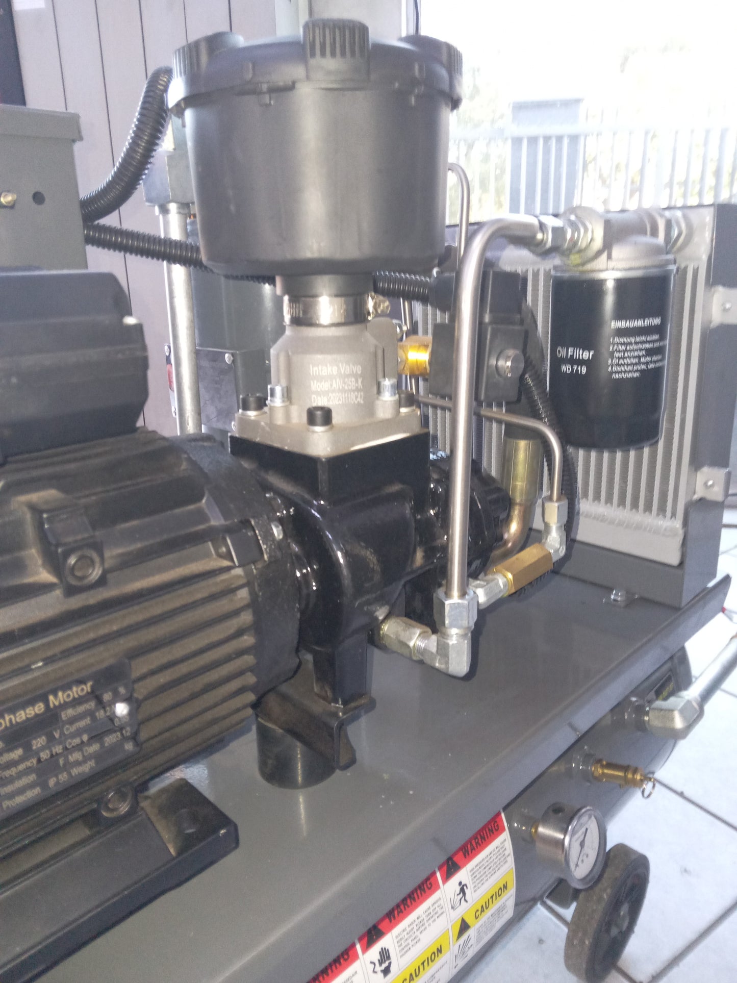 Hianli  Rotary Screw Air Compressor Single Phase