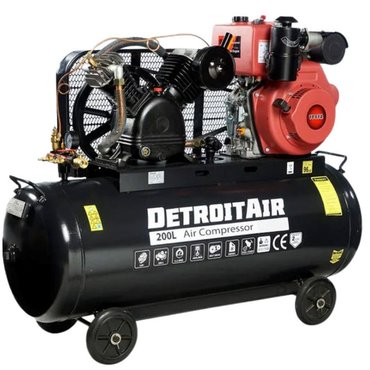 Detroit Diesel Air Compressor 6HP  200L