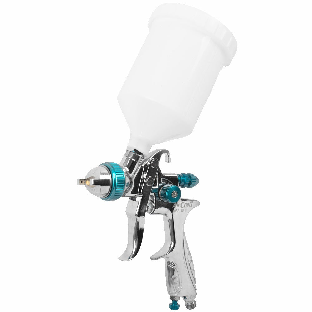 Spray Gun HVLP Gravity Feed SG H887 14mm 600ml