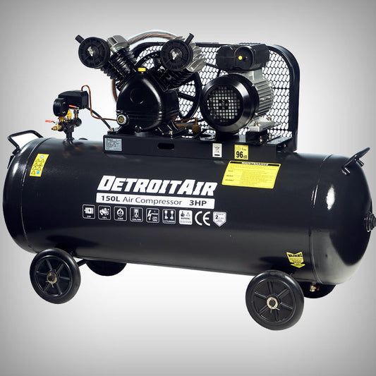 Detroit Piston Air Compressor 3HP (2.2kw) 150L